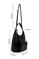 Women's Black Long Strap Shoulder Bag | Derimod