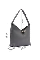 Women's Gray Casual Shoulder Bag | Derimod