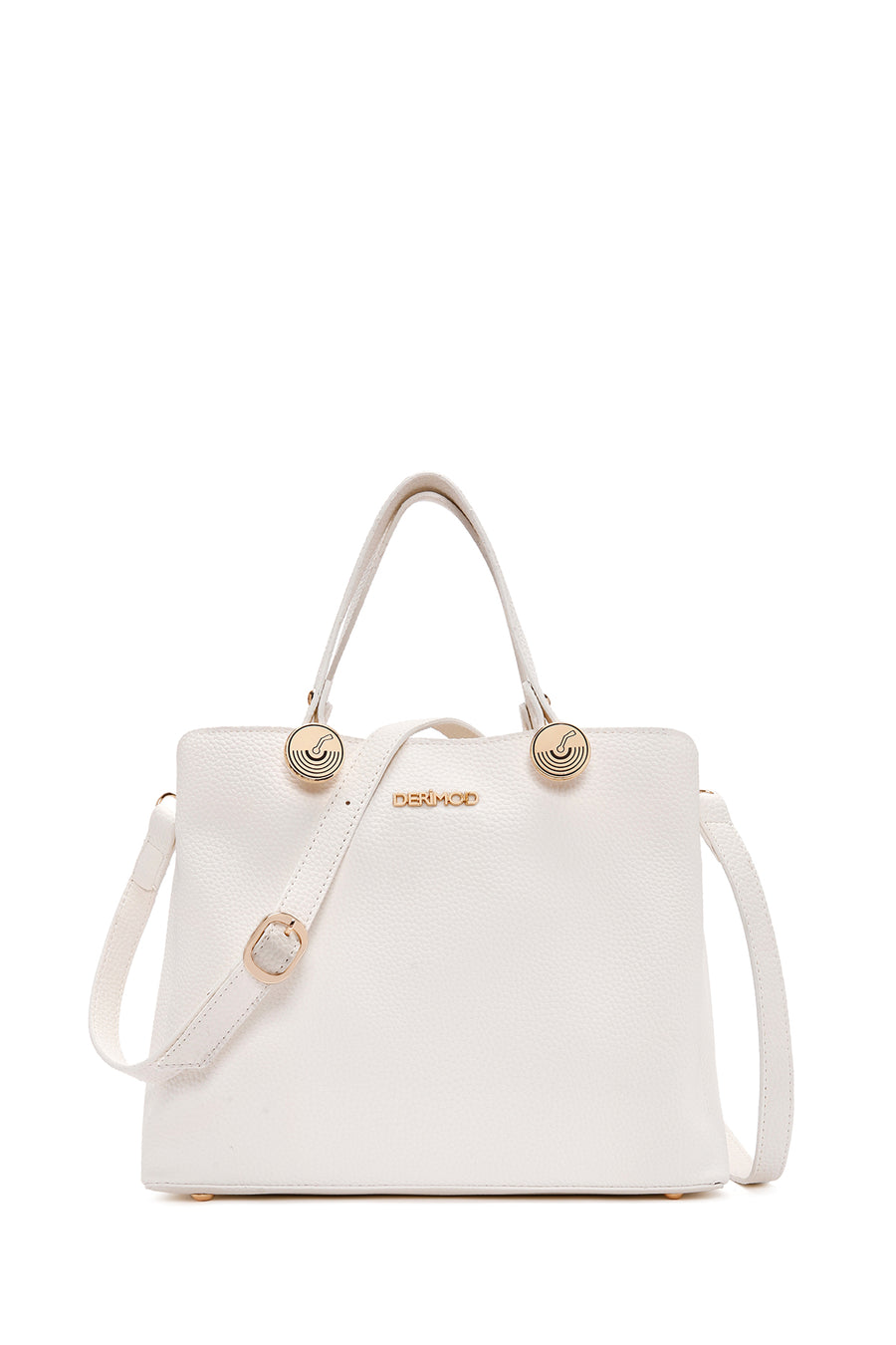 Women's White Long Strap Shoulder Bag 24SBD2009FT | Derimod
