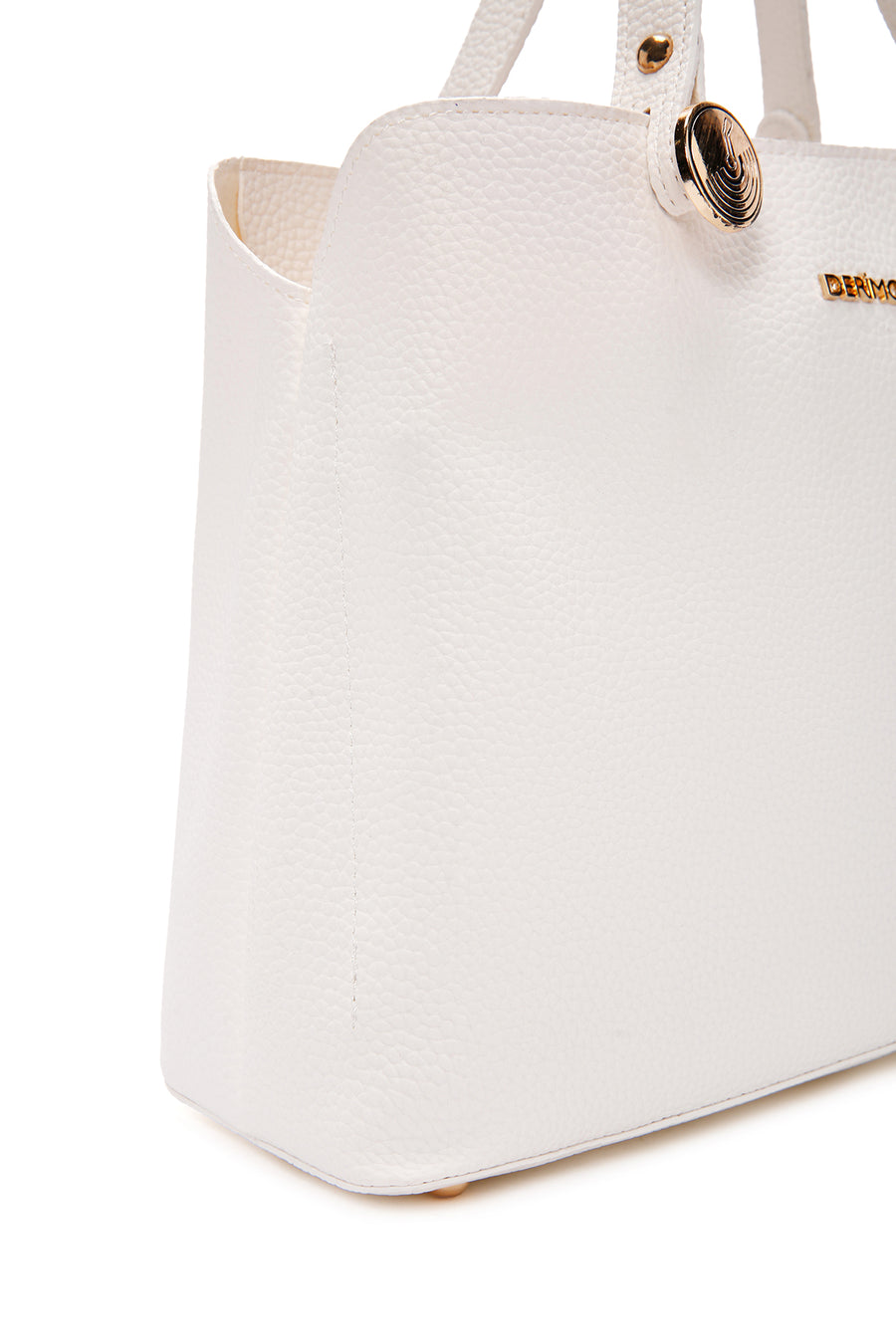 Women's White Long Strap Shoulder Bag
