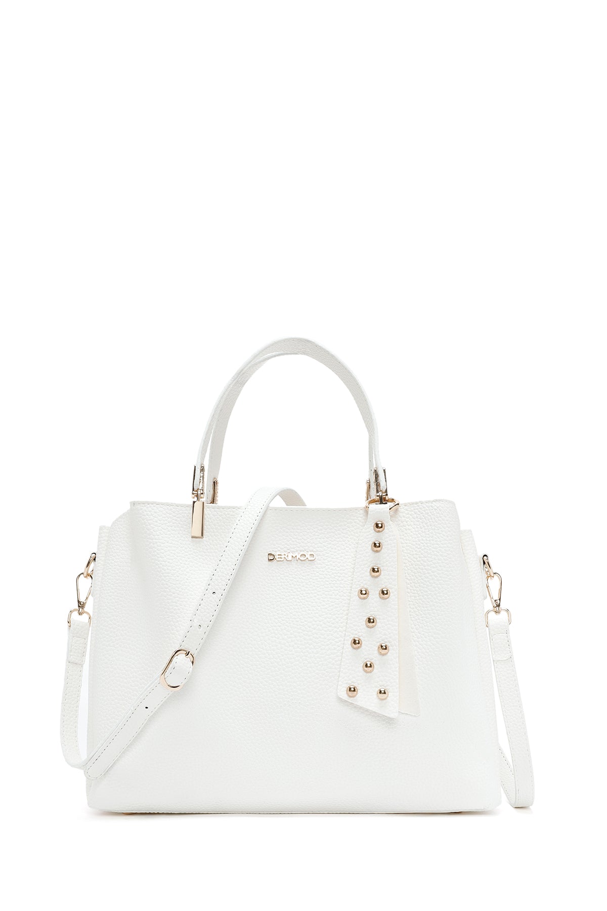 Women's White Long Strap Shoulder Bag 24SBD2010FT | Derimod