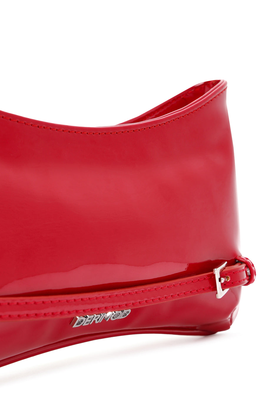 Women's Red Patent Leather Shoulder Bag