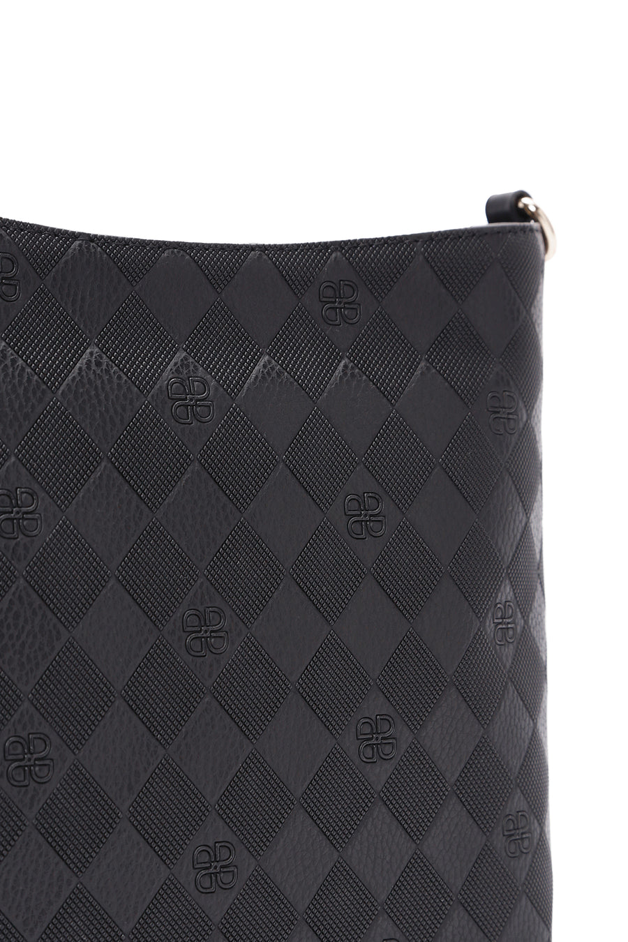Women's Black Long Strap Crossbody Bag