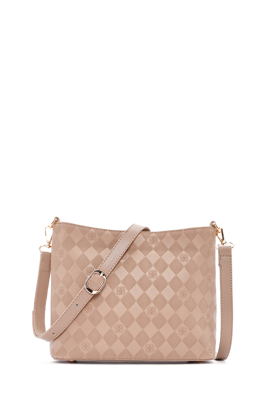 Women's Brown Long Strap Crossbody Bag 24SBD201626 | Derimod