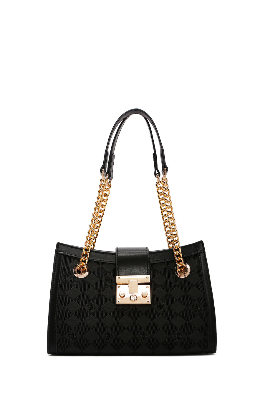 Women's Black Long Strap Shoulder Bag