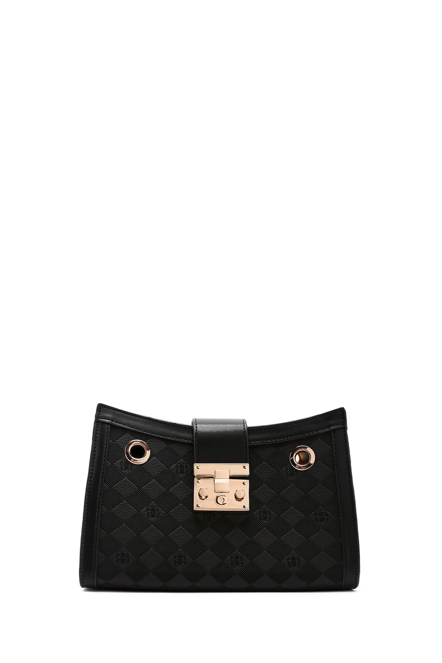 Women's Black Long Strap Shoulder Bag