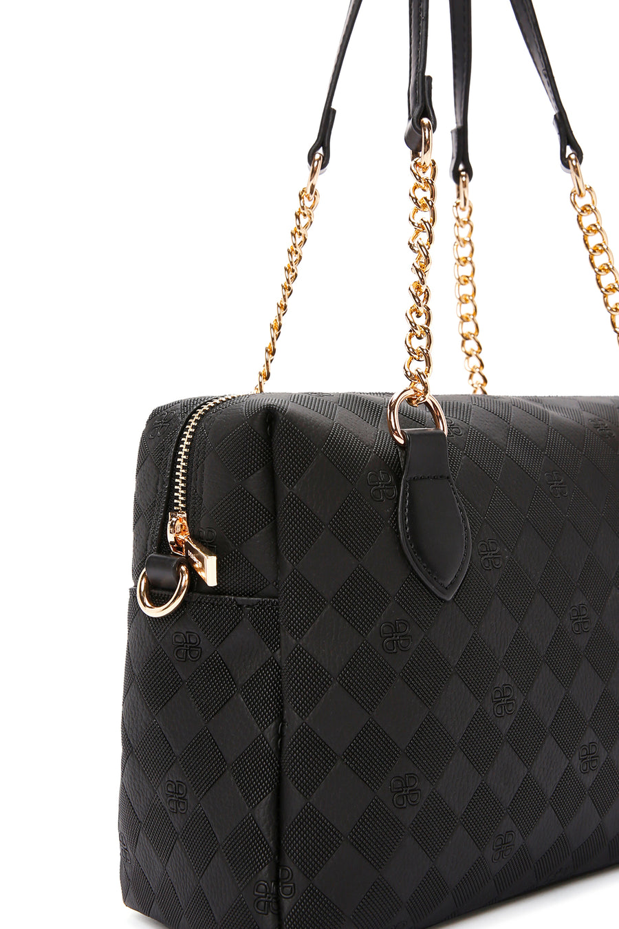 Women's Black Long Strap Shoulder Bag