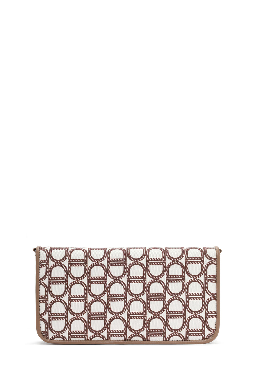 Women's Beige Long Strap Fabric Shoulder Bag