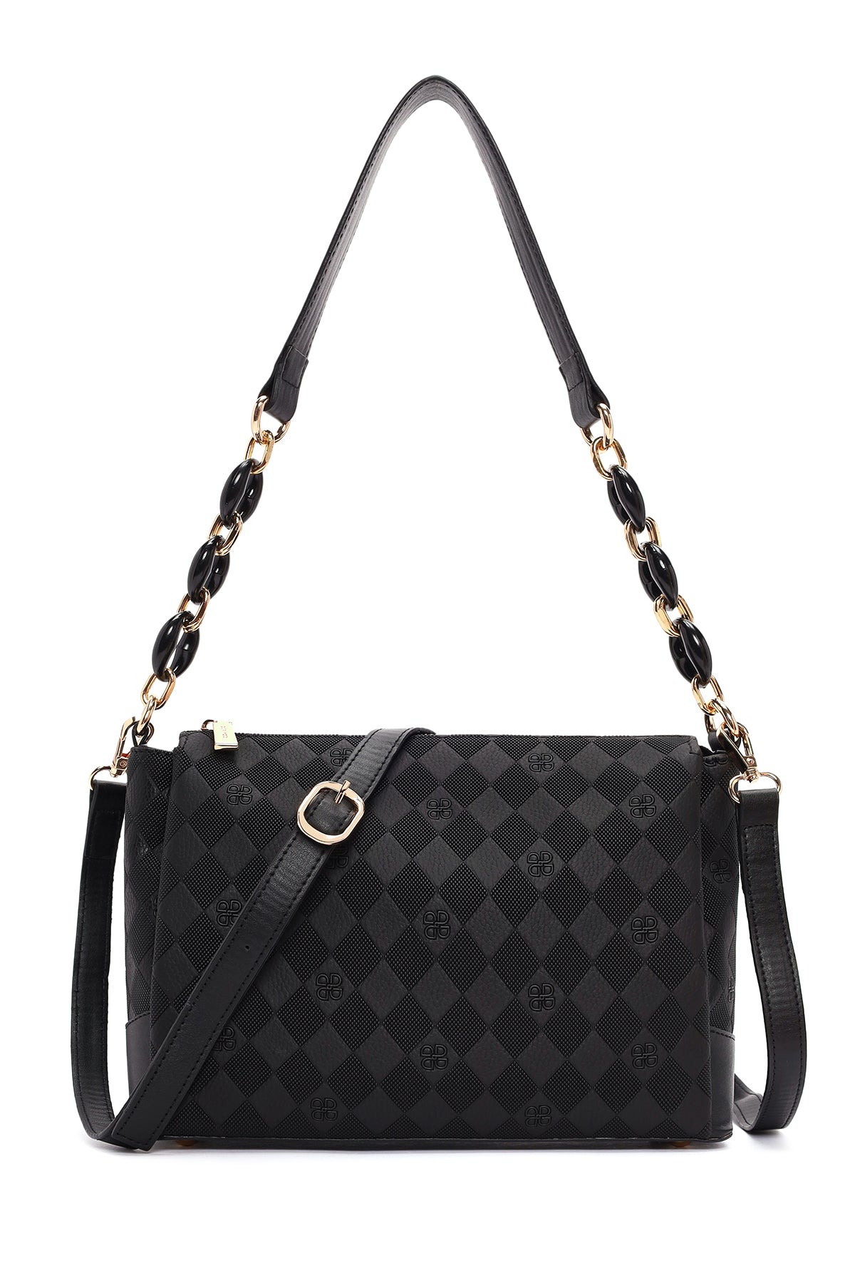 Women's Black Long Strap Shoulder Bag 24SBD203426 | Derimod