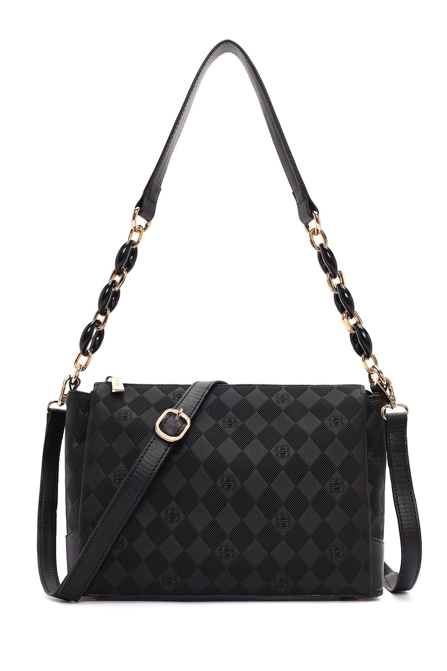 Women's Black Long Strap Shoulder Bag 24SBD203426 | Derimod