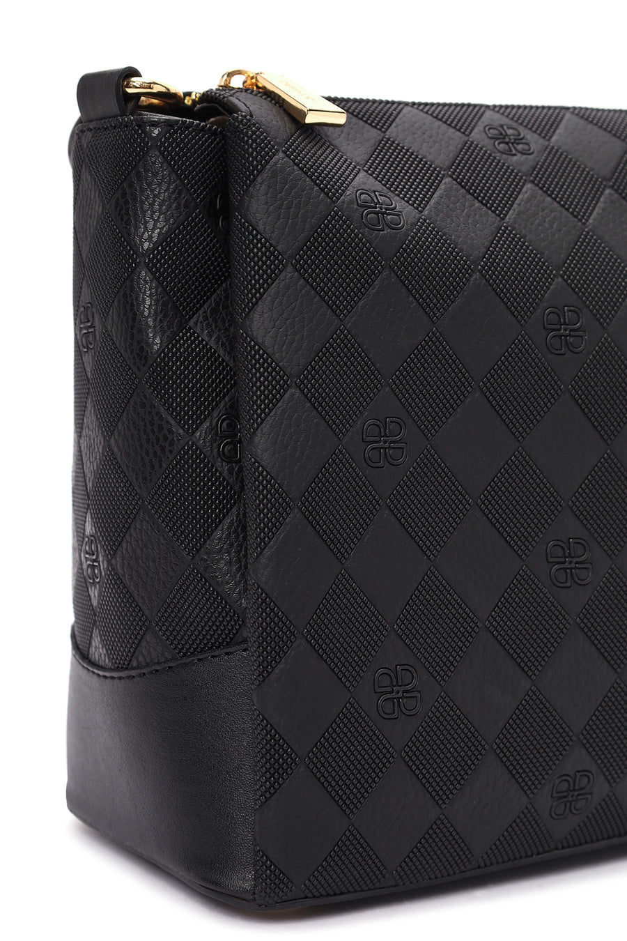 Women's Black Long Strap Shoulder Bag
