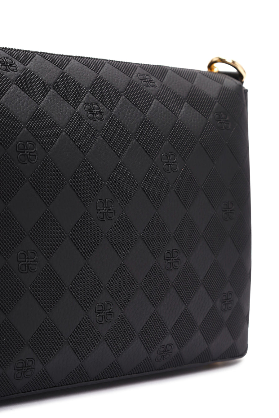 Women's Black Long Strap Shoulder Bag