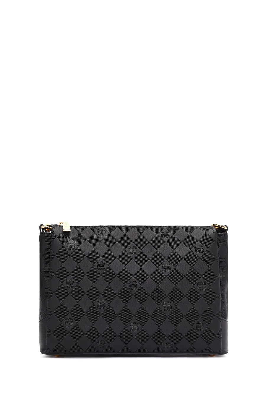 Women's Black Long Strap Shoulder Bag