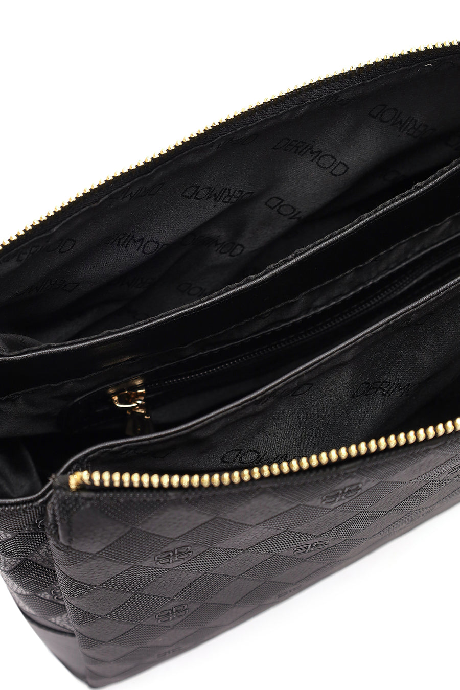 Women's Black Long Strap Shoulder Bag