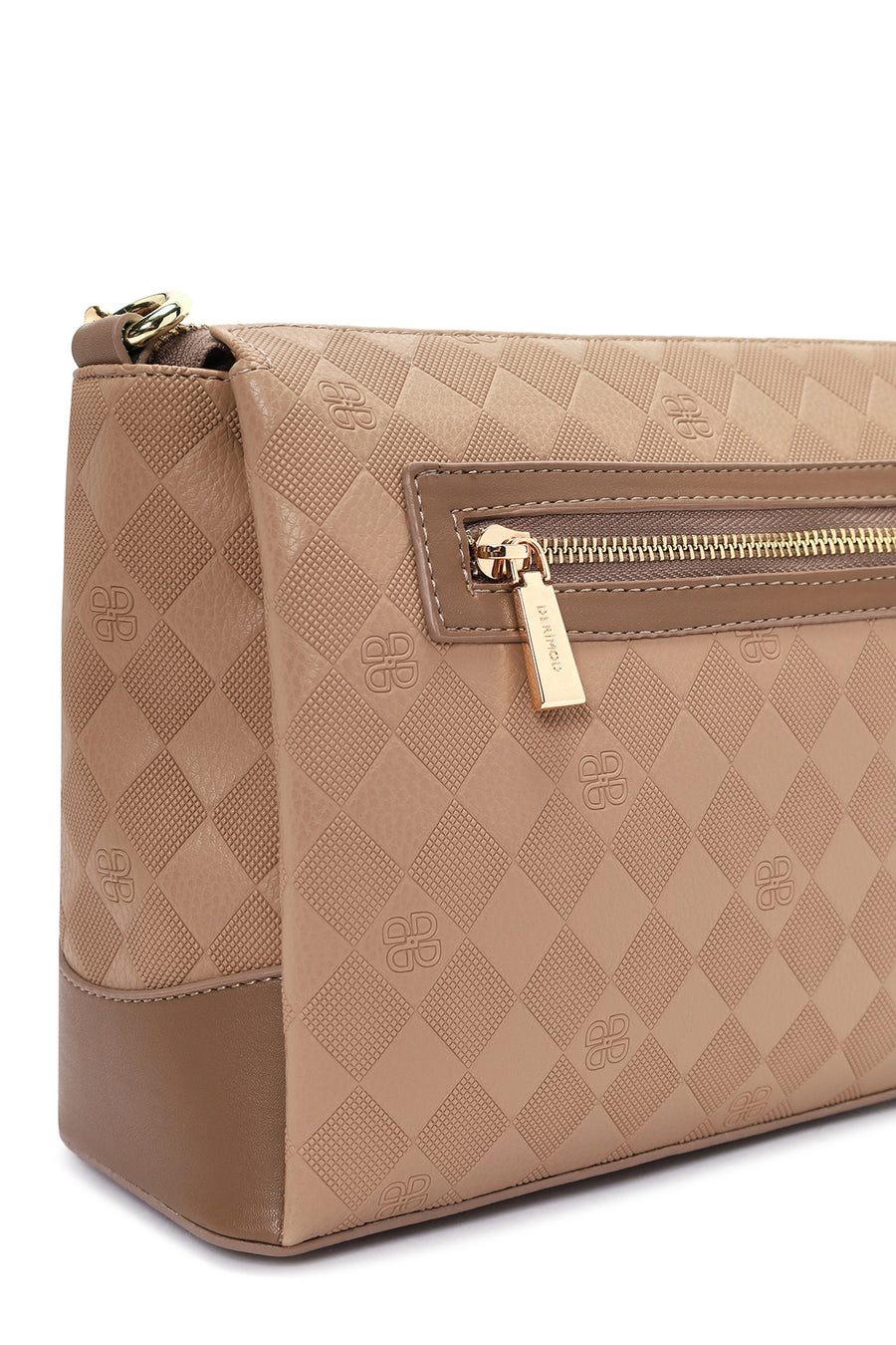 Women's Brown Long Strap Shoulder Bag