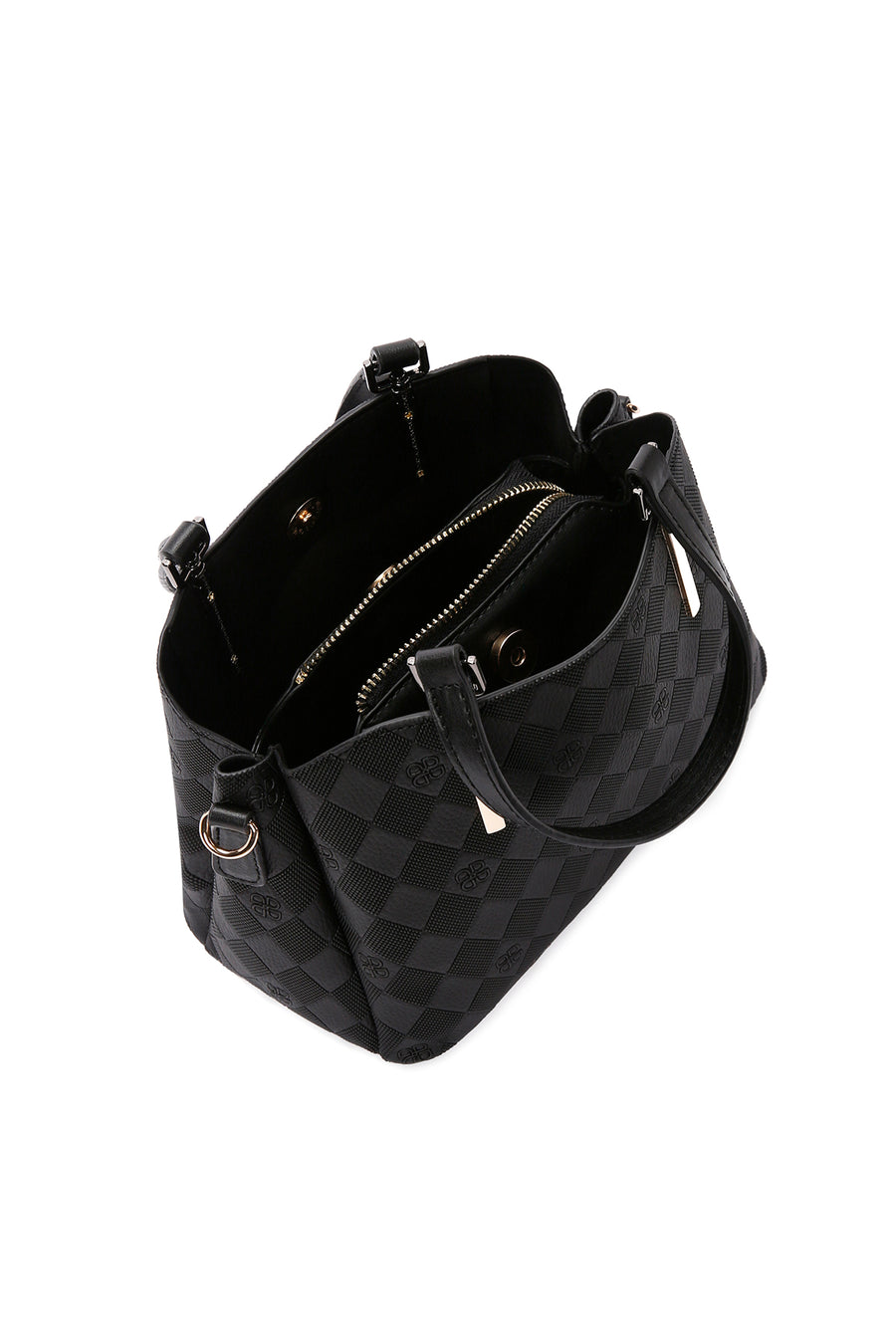 Women's Black Long Strap Shoulder Bag