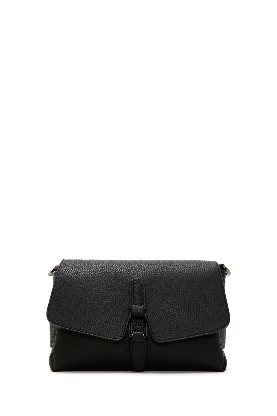 Women's Black Long Strap Crossbody Bag