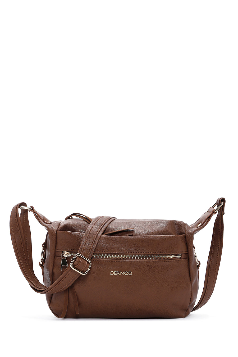 Women's Tan Long Strap Crossbody Bag 24SBD210318 | Derimod