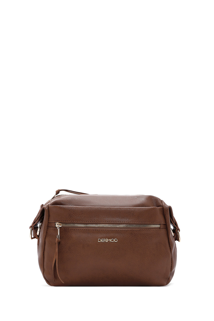 Women's Tan Long Strap Crossbody Bag