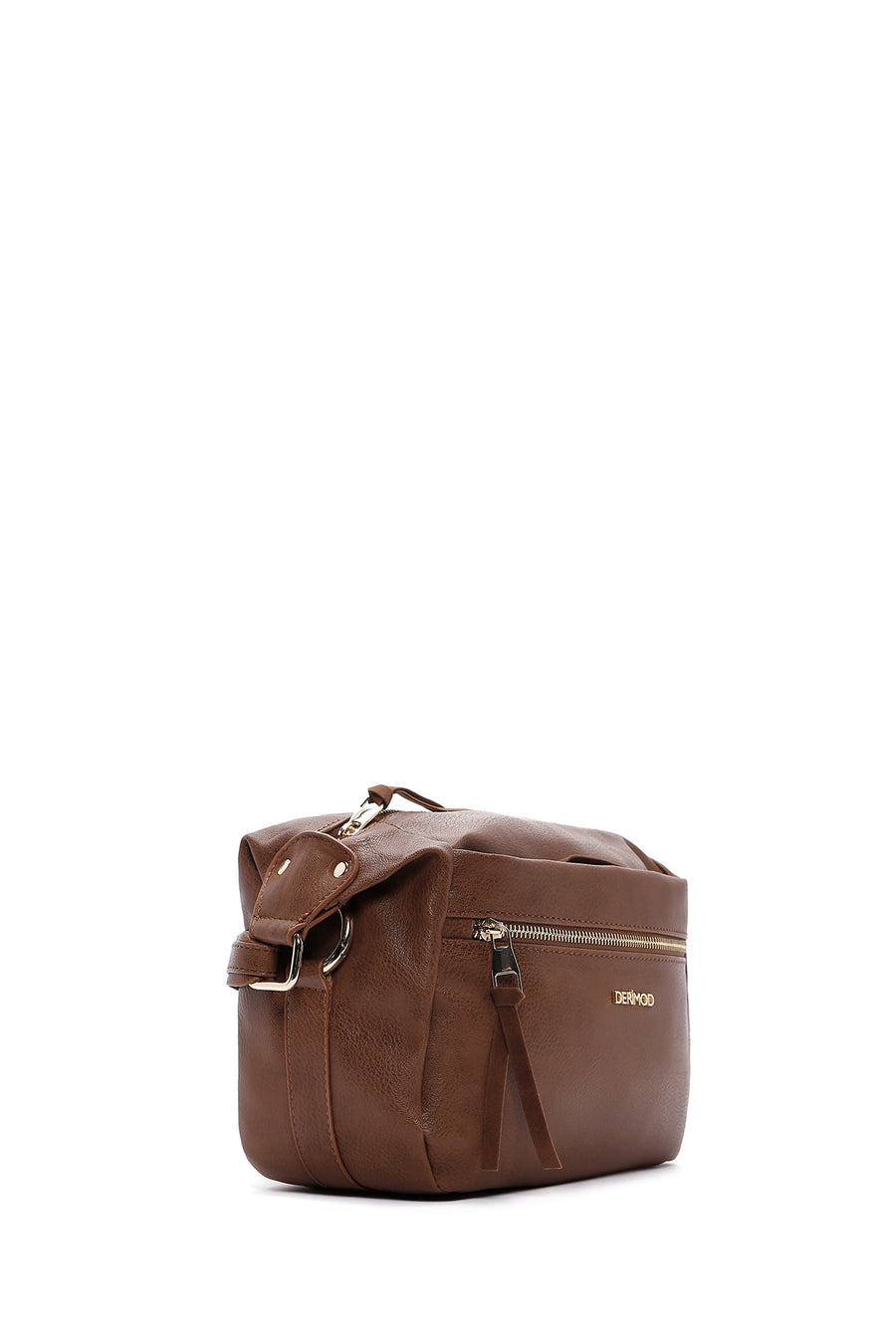 Women's Tan Long Strap Crossbody Bag