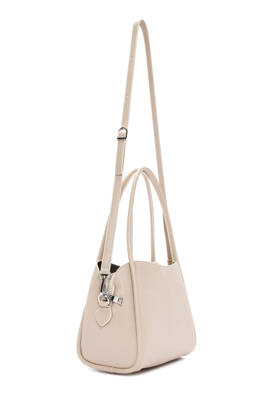 Women's Beige Long Strap Shoulder Bag