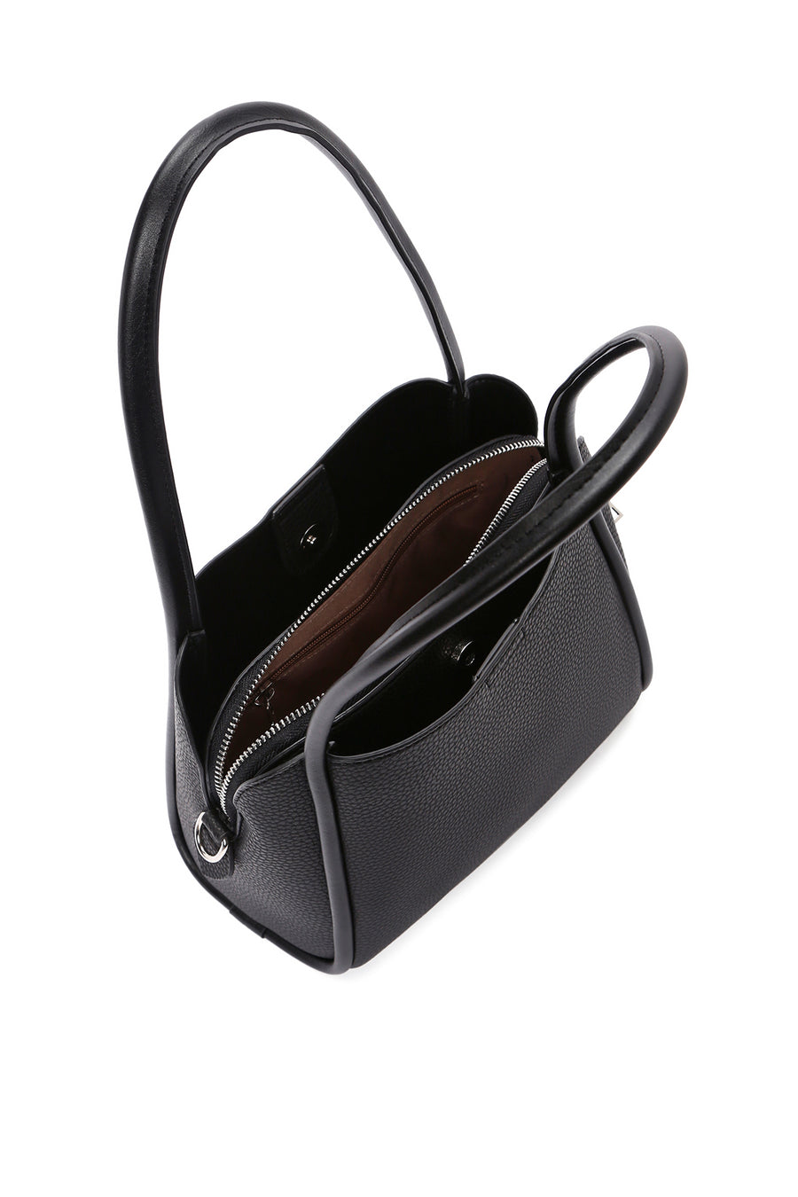 Women's Black Long Strap Shoulder Bag