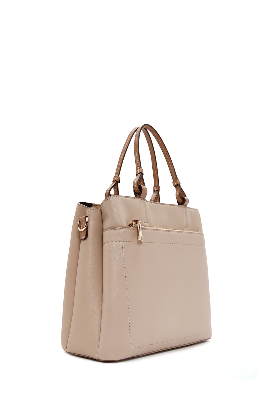 Women's Beige Long Strap Shoulder Bag