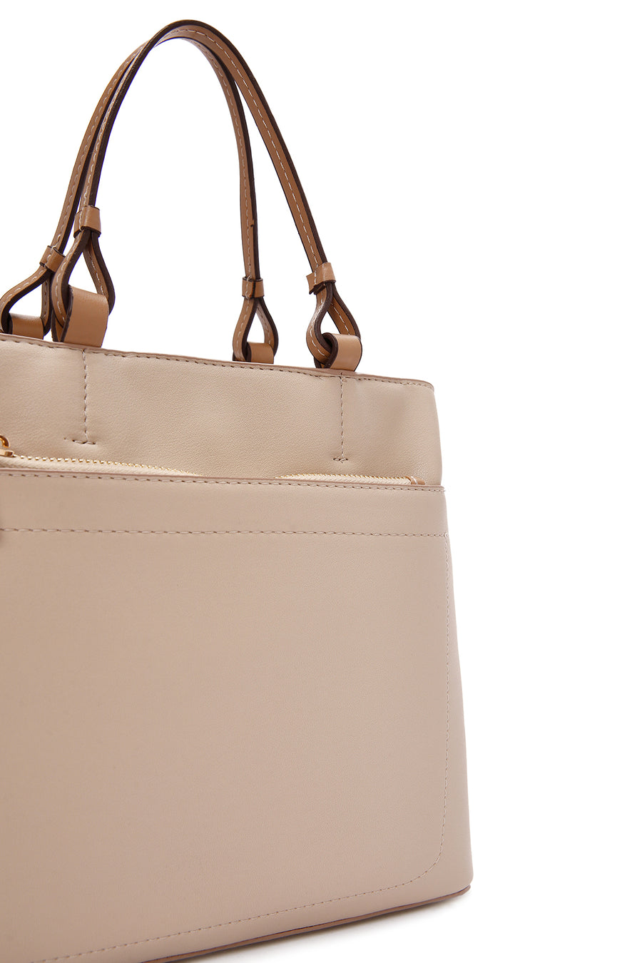 Women's Beige Long Strap Shoulder Bag