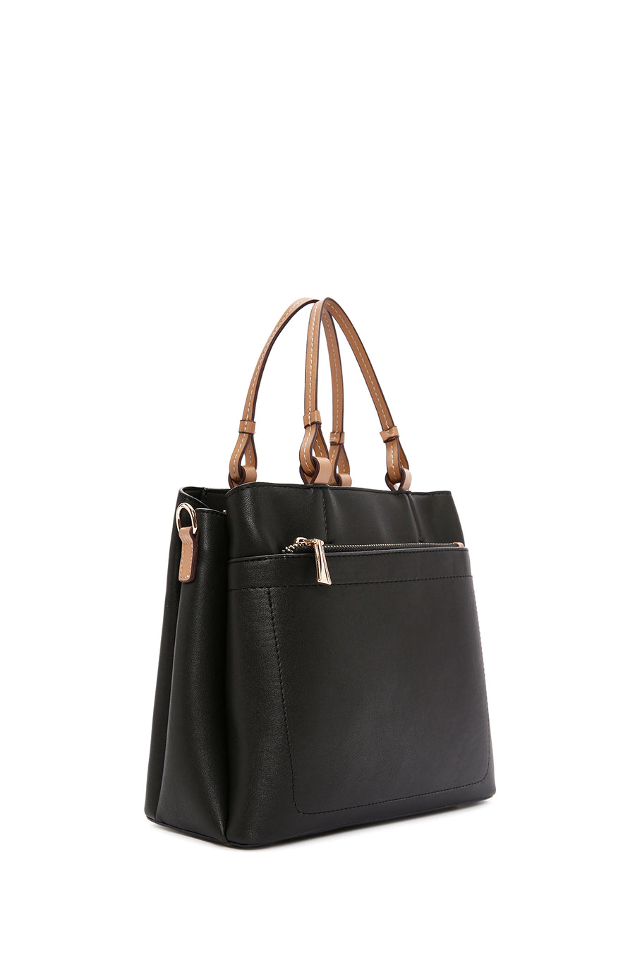 Women's Black Long Strap Shoulder Bag
