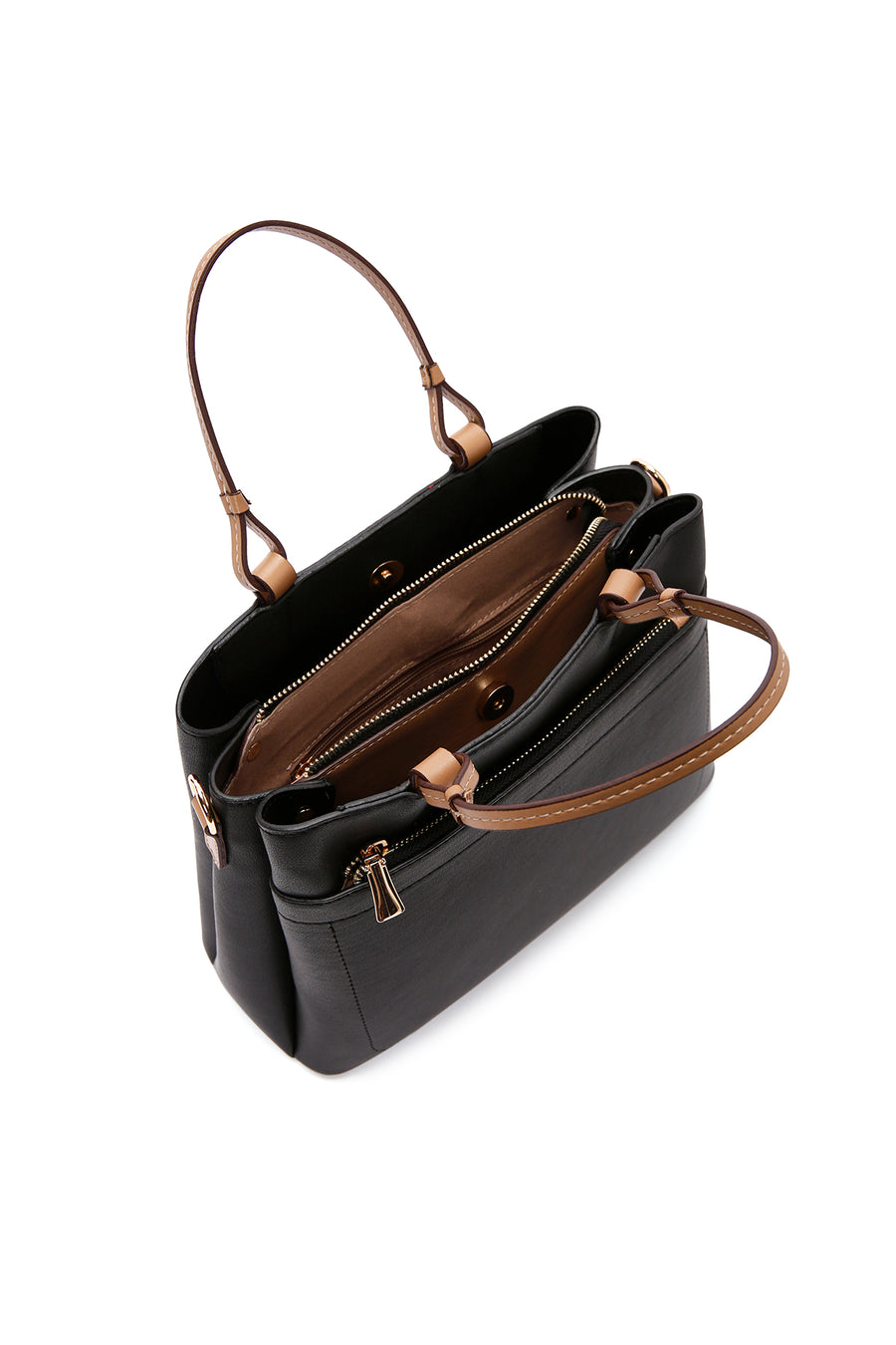 Women's Black Long Strap Shoulder Bag