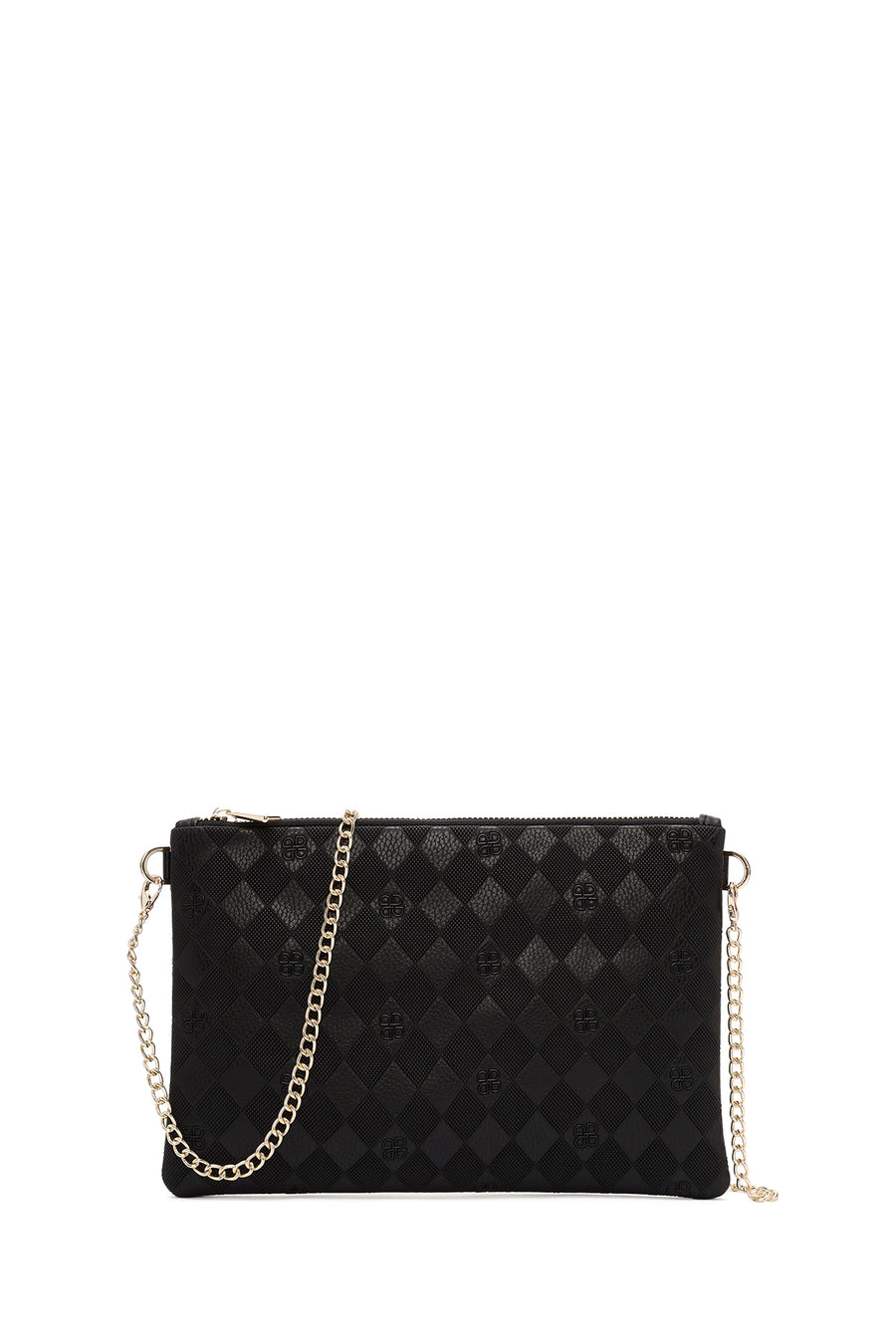 Women's Black Long Chain Strap Clutch Bag 24SBD221126 | Derimod