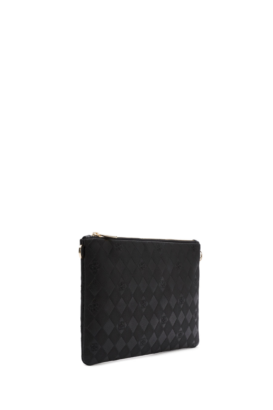 Women's Black Long Chain Strap Clutch Bag