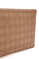 Women's Brown Long Chain Strap Clutch Bag | Derimod
