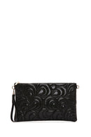 Kadın Siyah Uzun Zincir Askılı Kapitone Portföy Çanta | Derimod