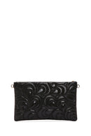 Kadın Siyah Uzun Zincir Askılı Kapitone Portföy Çanta | Derimod