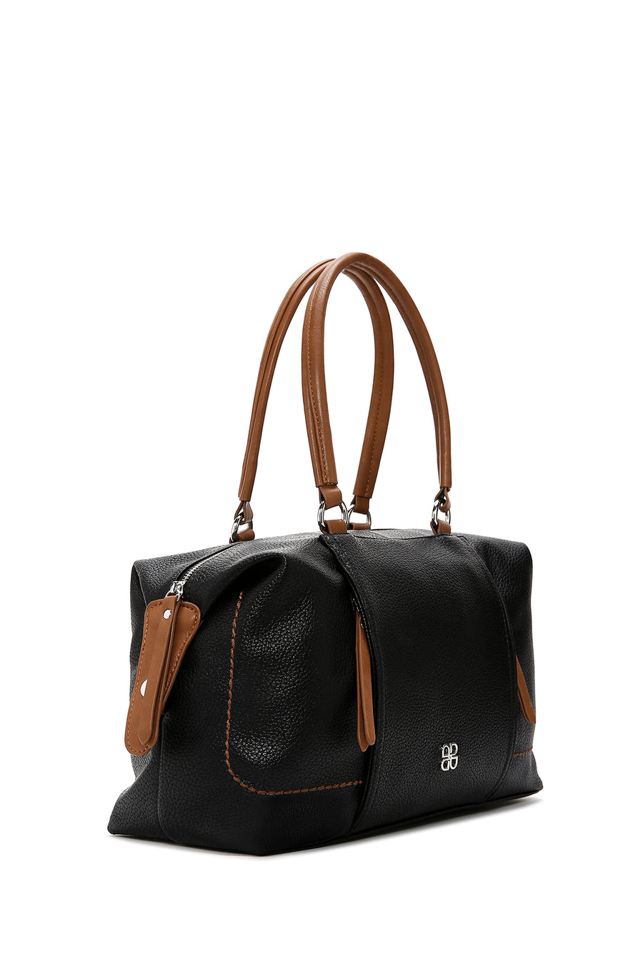 Women's Black Long Strap Shoulder Bag