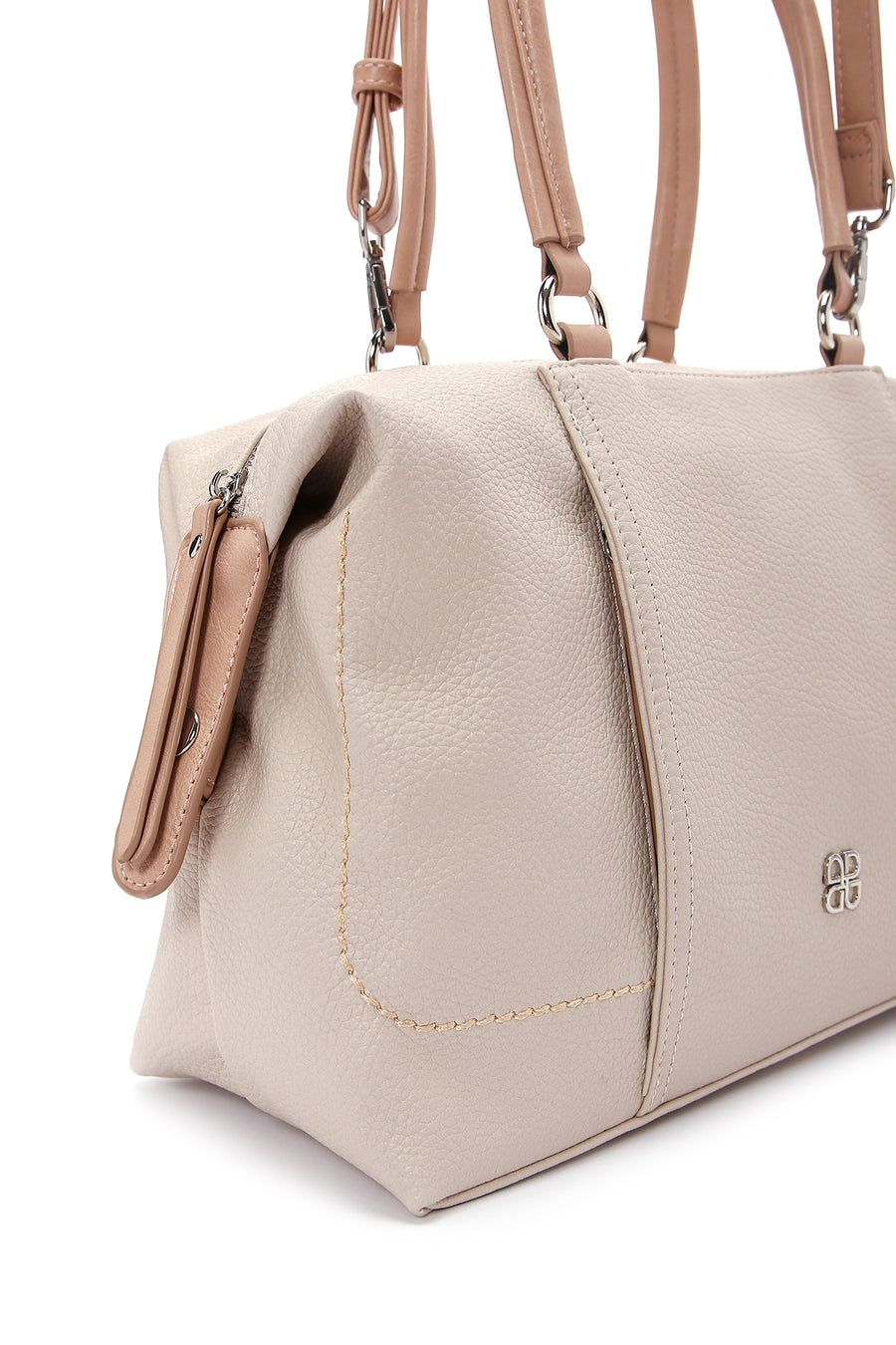 Women's Beige Long Strap Shoulder Bag