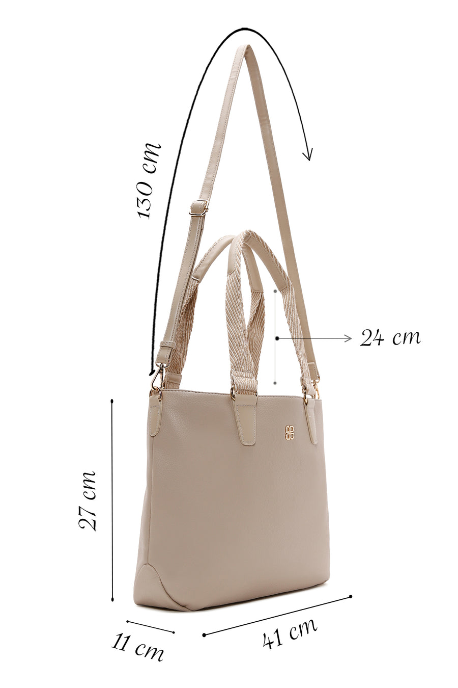 Women's Gray Long Strap Shoulder Bag