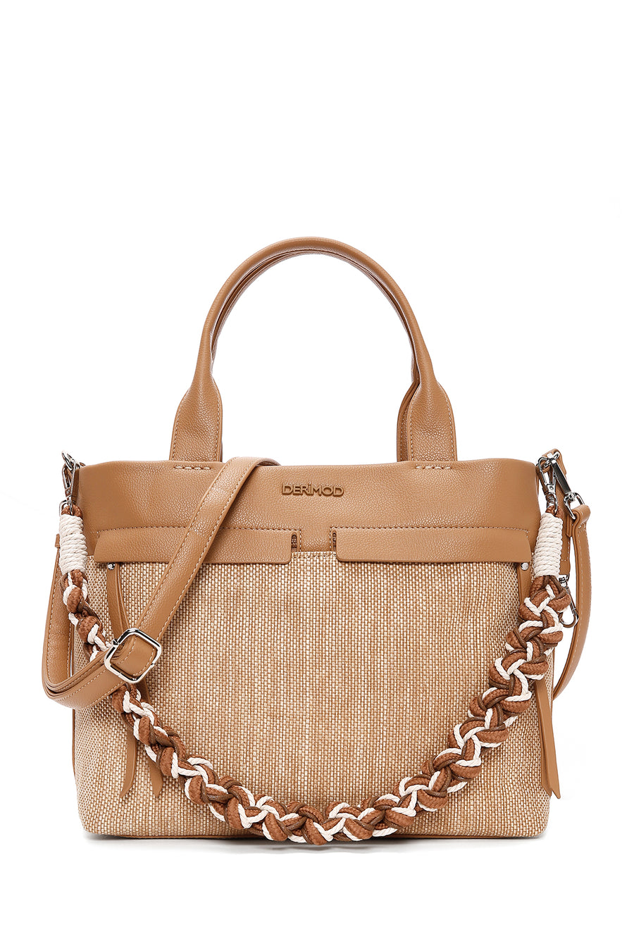 Women's Tan Long Strap Shoulder Bag 24SBD242914 | Derimod