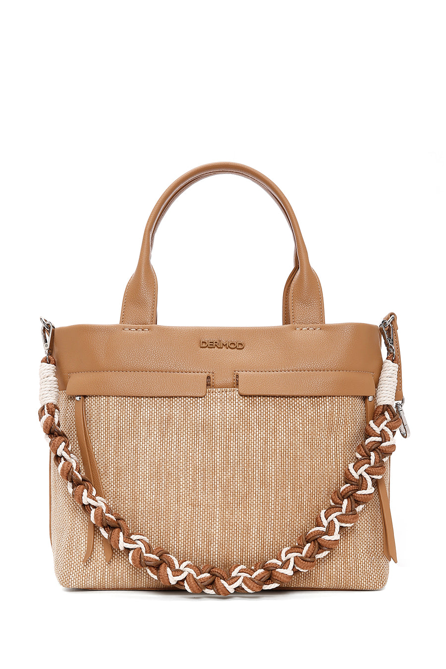 Women's Tan Long Strap Shoulder Bag