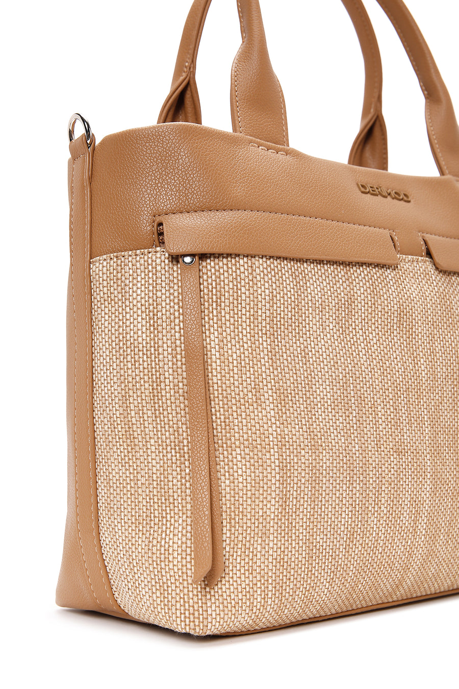 Women's Tan Long Strap Shoulder Bag