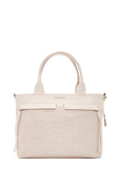 Women's Cream Long Strap Shoulder Bag | Derimod