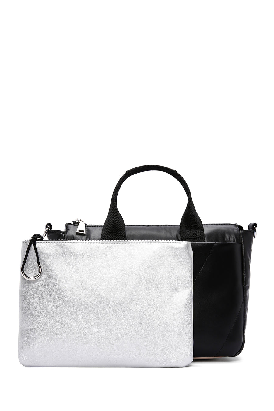 Women's Black Long Strap Shoulder Bag