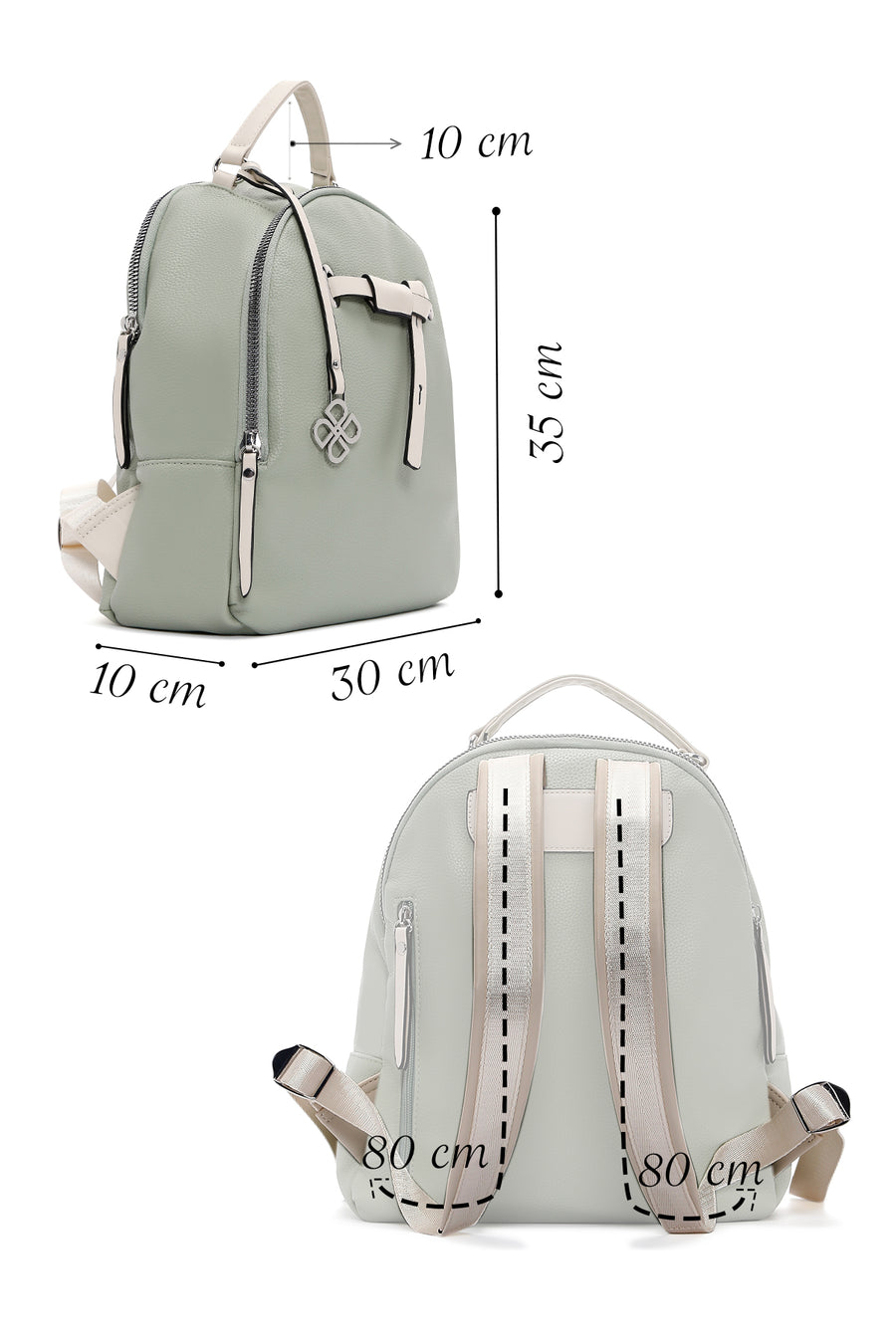 Women's Green Backpack