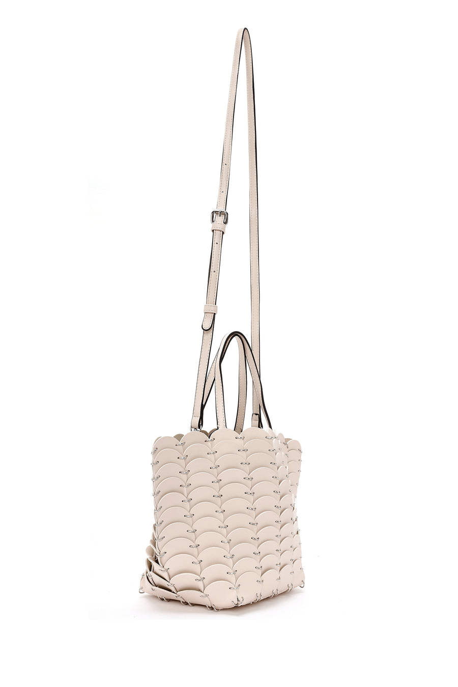 Women's Cream Mini Shoulder Bag