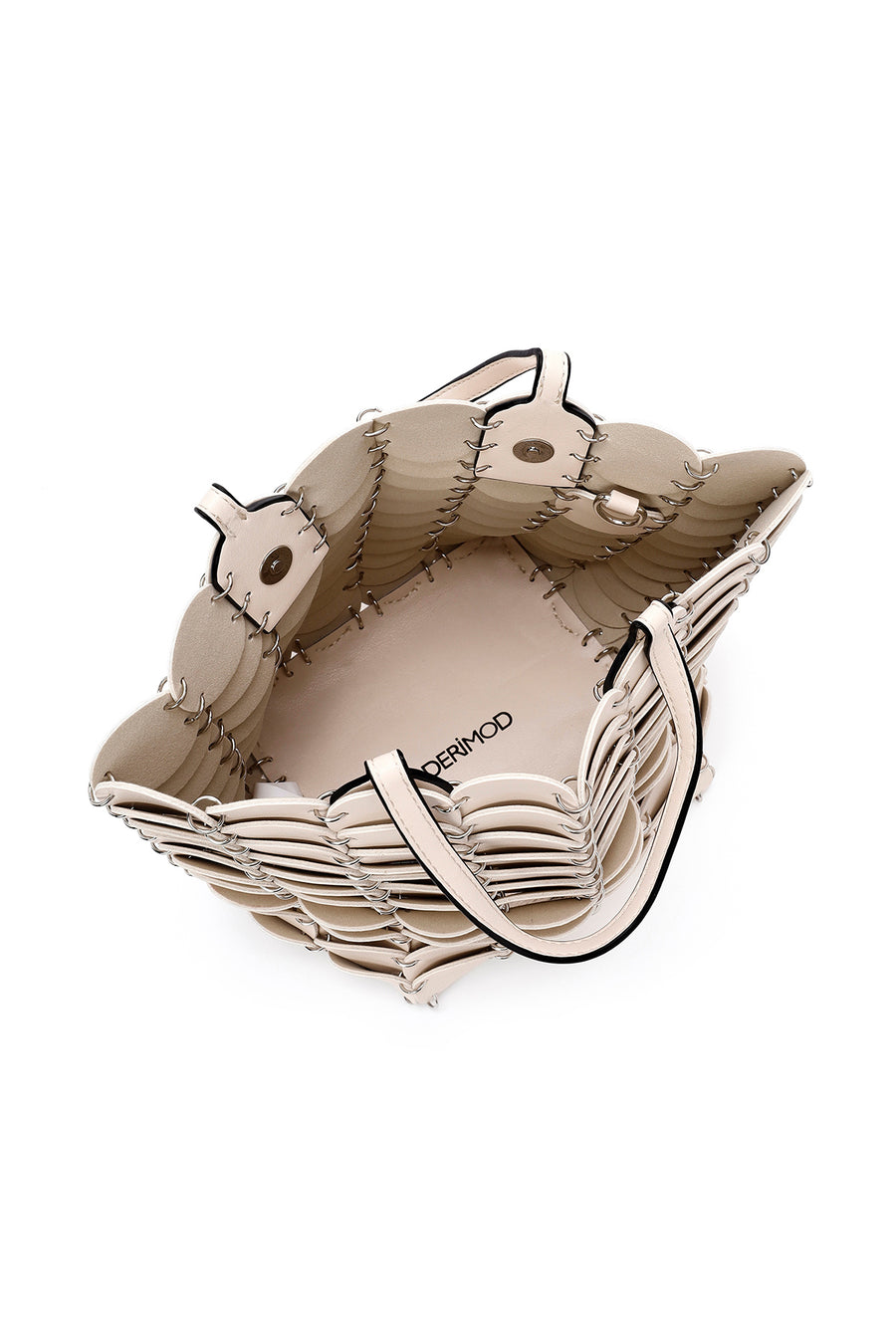 Women's Cream Mini Shoulder Bag