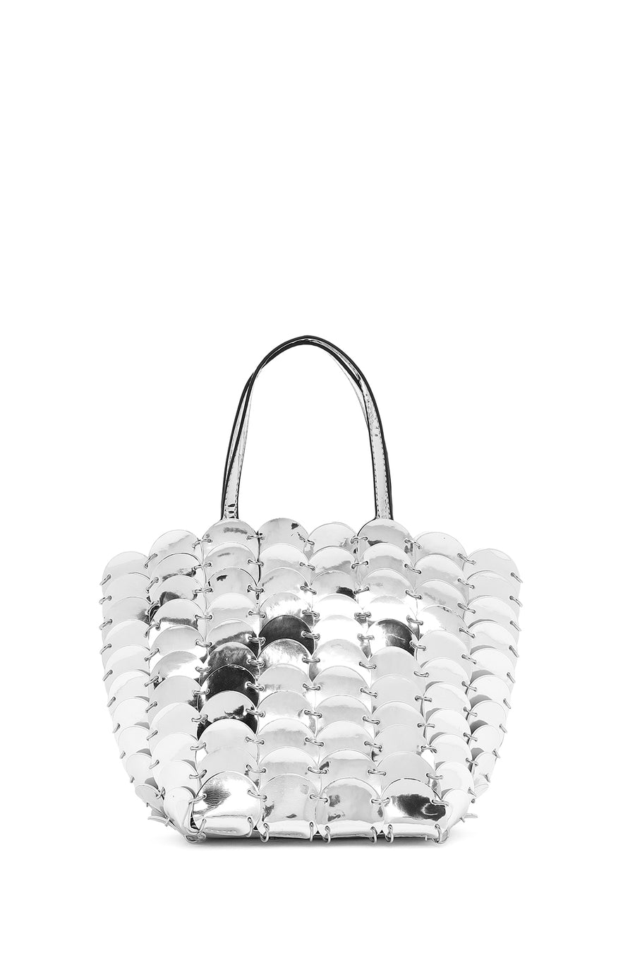 Women's Silver Mini Handbag