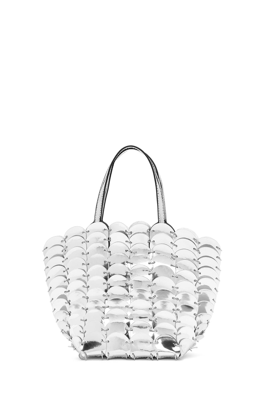 Women's Silver Mini Handbag
