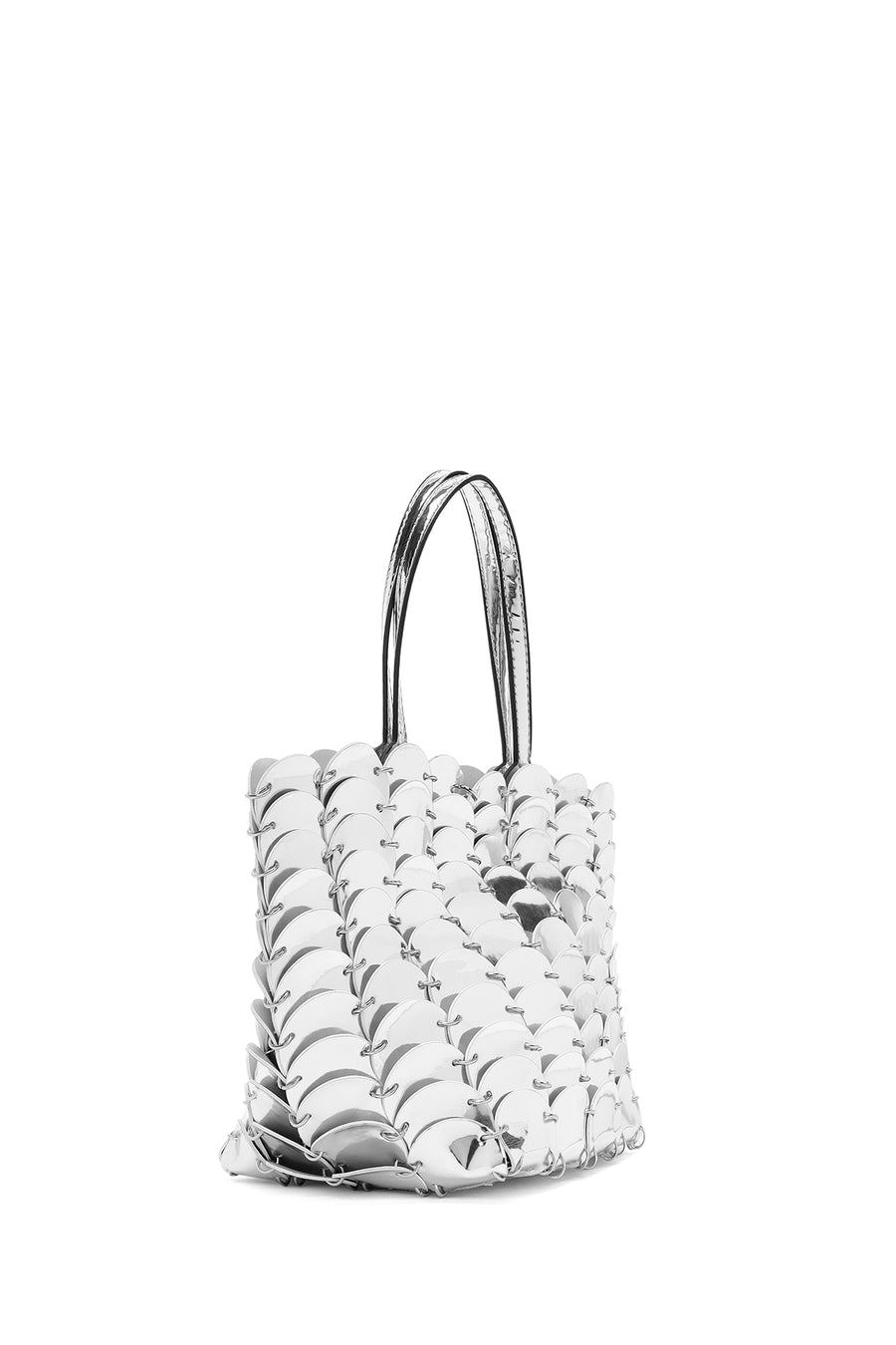 Women's Silver Mini Handbag