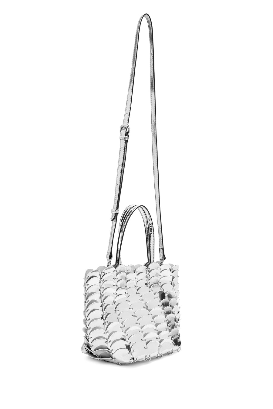 Women's Silver Mini Handbag